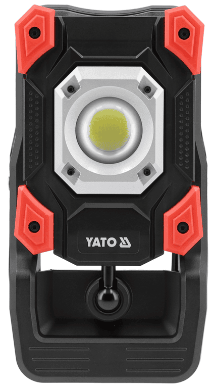 Портативный LED прожектор с зажимом 20W, 2000 Lm, YАТО (YT-818216) - купить в каталоге Стант Креп.