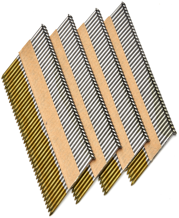 Реечные гвозди SFT по дереву 3,05х75, тип D34, ершёные, цинк - купить в каталоге Стант Креп.