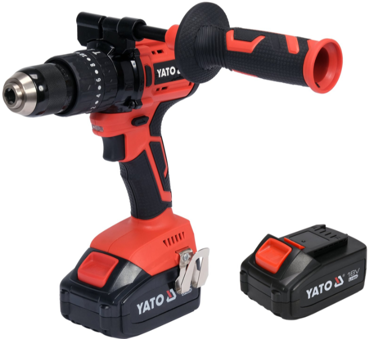 Бесщеточный ударный шуруповерт 18V, 75Nm, 2х3,0Ah YATO (YT-82791)