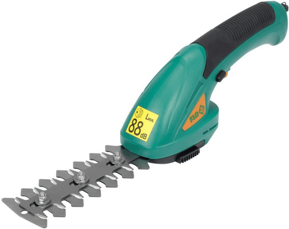 Аккумуляторные садовые ножницы-кусторез 2в1, 3,6V, 1,5Аh FLO (79502)