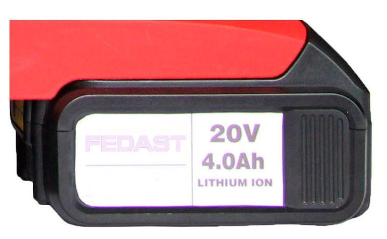 Аккумуляторный перфоратор с пылеудалением SDS Plus FEDAST FD80-01D - купить в каталоге Стант Креп.