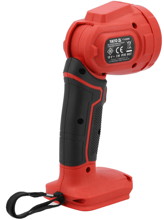 Светодиодный фонарь LED, 18V, 3W, 300 Lm, без АКБ, YАТО (YT-829690) - купить в каталоге Стант Креп.