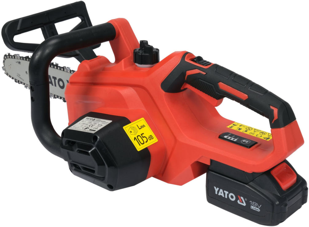 Цепная пила аккумуляторная 18V,12'', 4Ah YATO (YT-828137) - купить в каталоге Стант Креп.