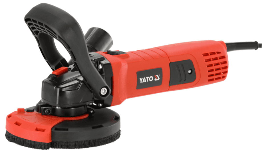 Полировальная машина по бетону с регул. скорости 1400W, 125мм, YATO (YT-82164)