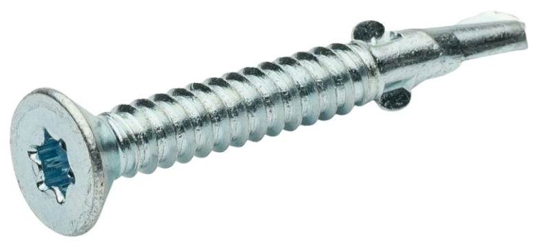 Саморез самонарезающий (флюгель), потай, 5.5х40, DIN 7504P, TORX - купить в каталоге Стант Креп.