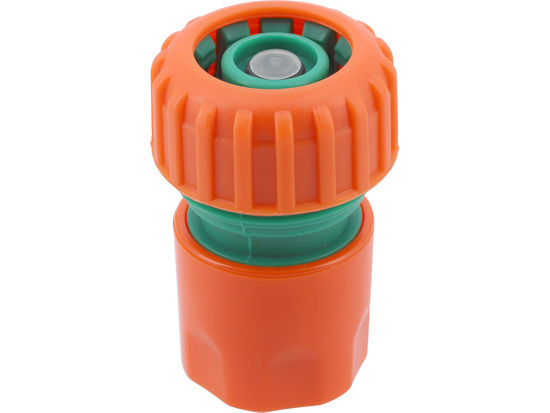 Соединитель для шланга с автостопом 3/4" (арт.89228) FLO