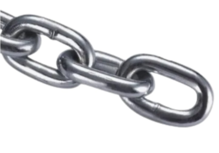 Цепь короткозвенная нерж. А2-70, DIN 766