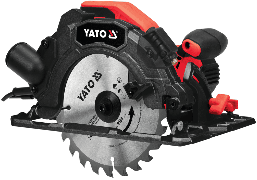 Электрическая циркулярная пила 185мм, 1500W, YATO (YT-82151)