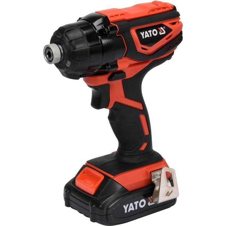 Аккумуляторный ударный винтоверт 18В 160Нм YATO (арт.YT-82800) (YT-82800) - купить в каталоге Стант Креп.