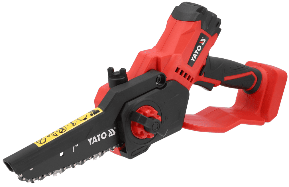 Аккумуляторная садовая цепная пила 18V, 7''(176 мм), без АКБ, YATO (YT-828134)