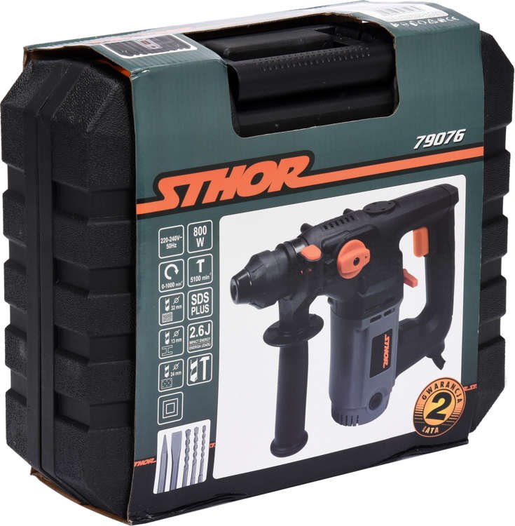 Перфоратор SDS Plus 800Вт. Sthor, арт.79076 (YT-79076) - купить в каталоге Стант Креп.