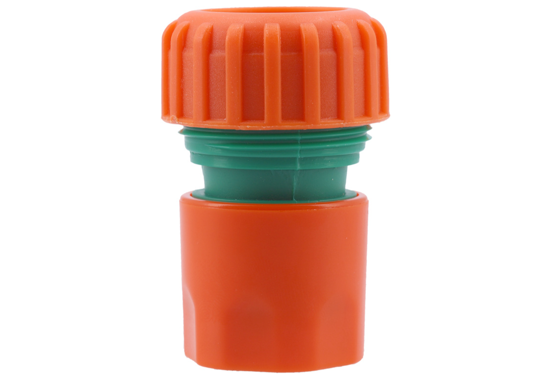 Соединитель для шланга с автостопом 3/4" (арт.89228) FLO: цена в Минске - Стант Креп