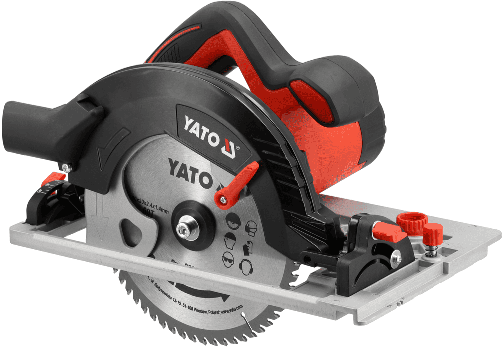 Электрическая циркулярная пила 190мм, 1600W, YATO (YT-821533)