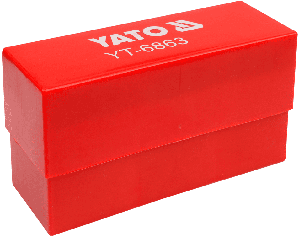 Набор ударных буквенных клейм 8мм, 27шт, YATO (YT-6863): цена в Минске - Стант Креп