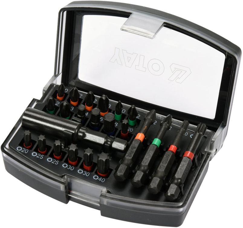 Набор ударных бит 23шт YATO (YT-04621)