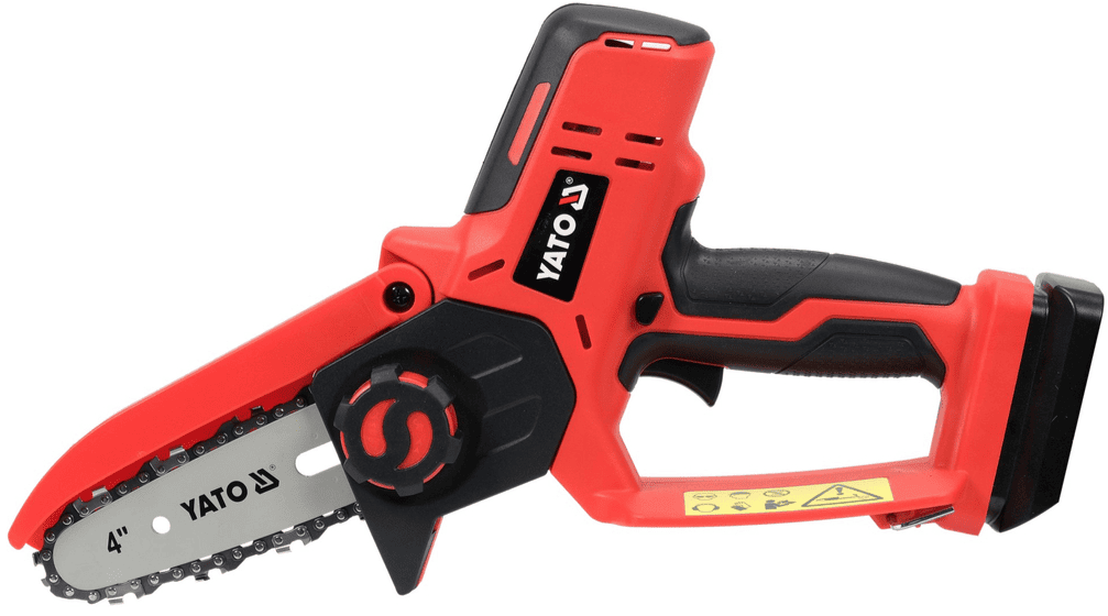 Аккумуляторная садовая цепная пила 18V, 4'', без АКБ YATO (YT-828136) - купить в каталоге Стант Креп.