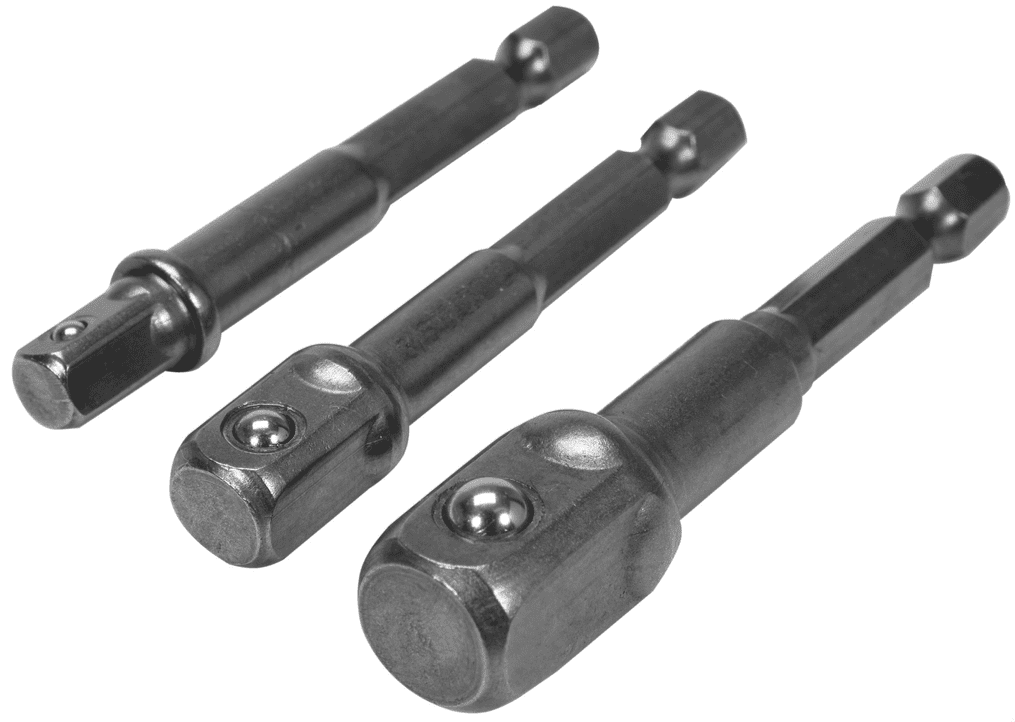 Набор адаптеров для торцевых головок 1/4"(6,3мм), 3/8"(9,5мм), 1/2"(12,7мм) YАТО (YT-04685)