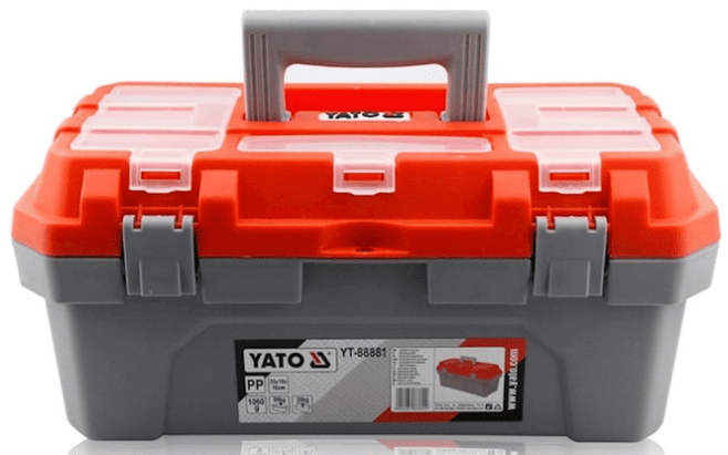 Кейс пластиковый для инструмента 16", YАТО (YT-88881): цена в Минске - Стант Креп