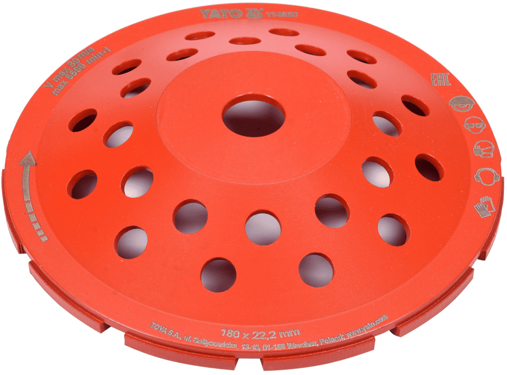 Алмазный шлифовальный диск 180мм, YATO (YT-60323): цена в Минске
