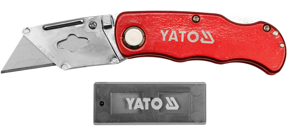 Нож-резак трапециевидный 61х33мм, SK5, YATO (YT-7532): цена в Минске - Стант Креп.