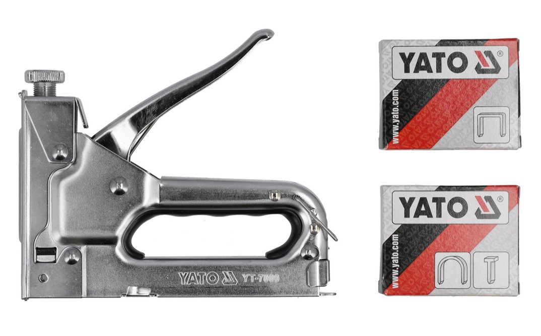 Степлер многофункциональный 6-14мм/1,2мм (YT-7000) YATO: цена в Минске - Стант Креп.