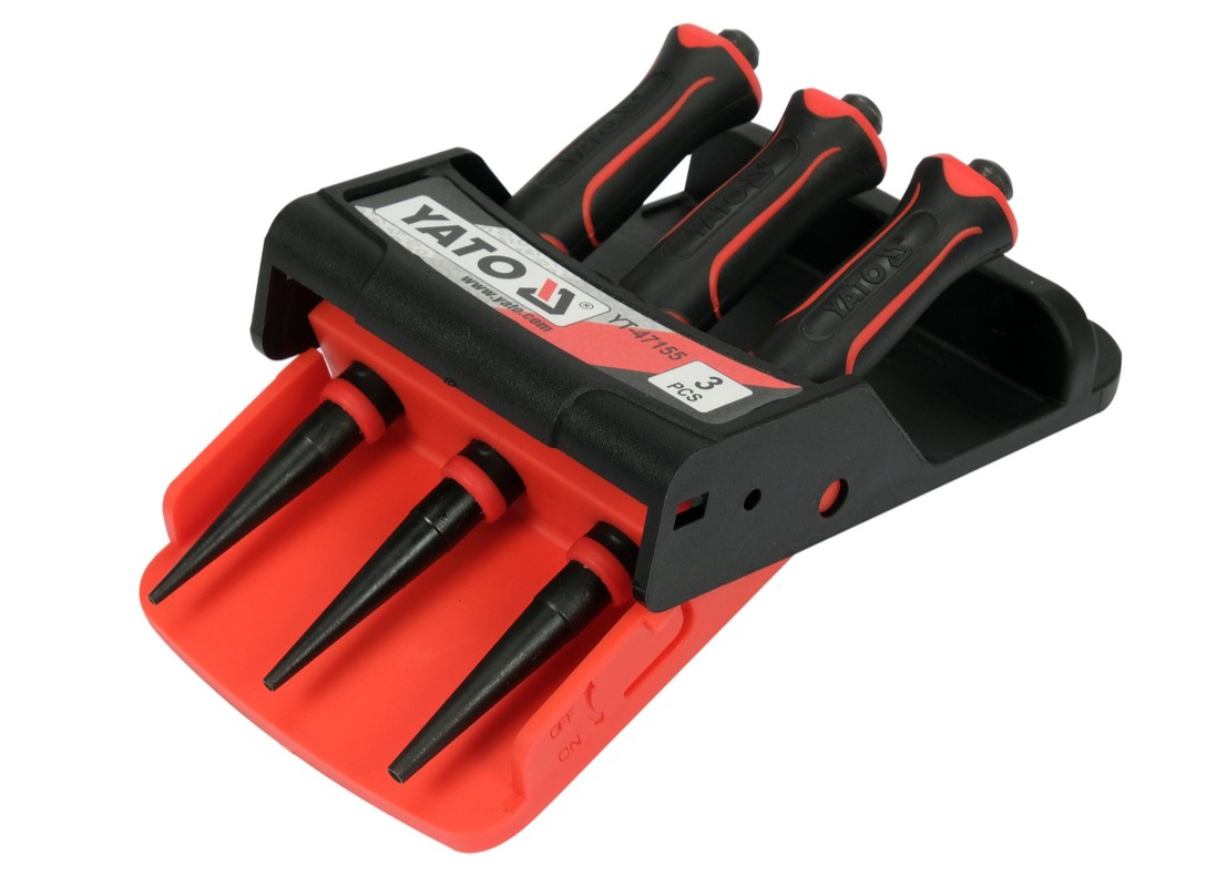 Набор выколоток для гвоздей 3 шт YATO (YT-47155): цена в Минске - Стант Креп