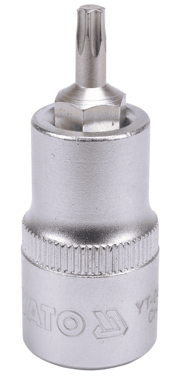 Головка торцевая для бит 1/2", ТОRX, L55мм, YАТО