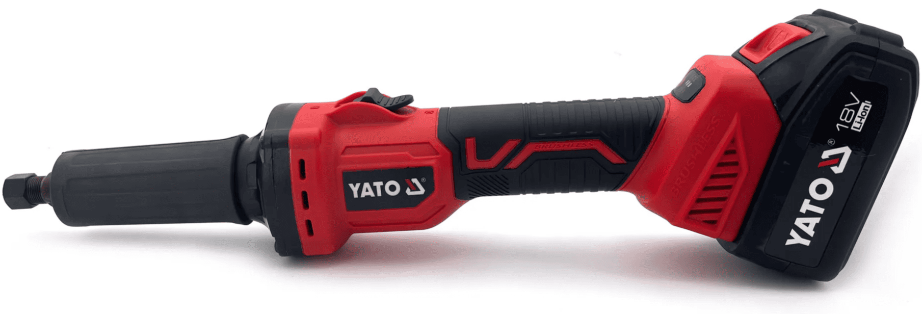Аккумуляторная бесщеточная прямая шлифмашина 18V, 2х4,0Ah, YATO (YT-8282445) - купить в каталоге Стант Креп.