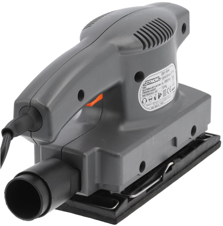 Шлифмашинка вибрационная 135W Sthor (79491) плоская - купить в каталоге Стант Креп.