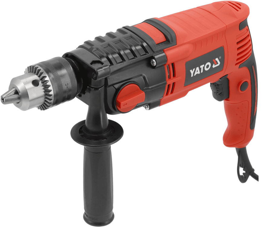 Дрель ударная 1200W, 16мм, 2 скорости, YATO (YT-82045)