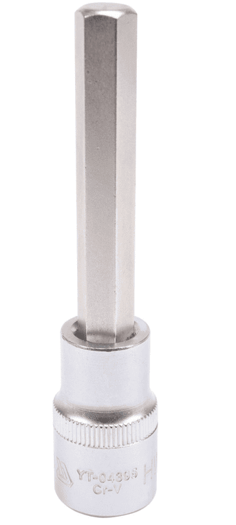 Головка торцевая с вставкой HEX 1/2", L100мм YАТО