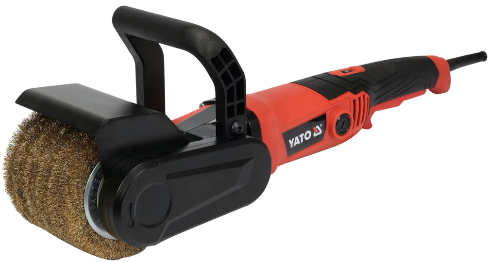 Шлифмашина-сатинатор 120мм, 1300W с регулировкой скорости YATO (YT-81953) - купить в каталоге Стант Креп.