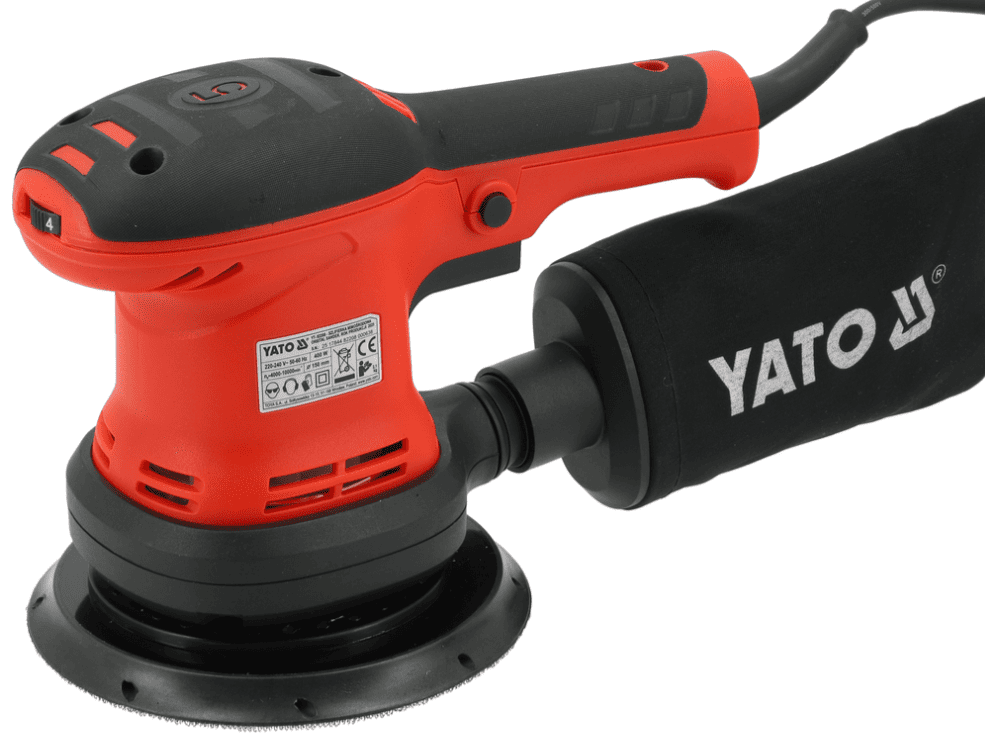 Эксцентриковая шлифовальная машинка 150мм, 400W YATO (YT-82208)