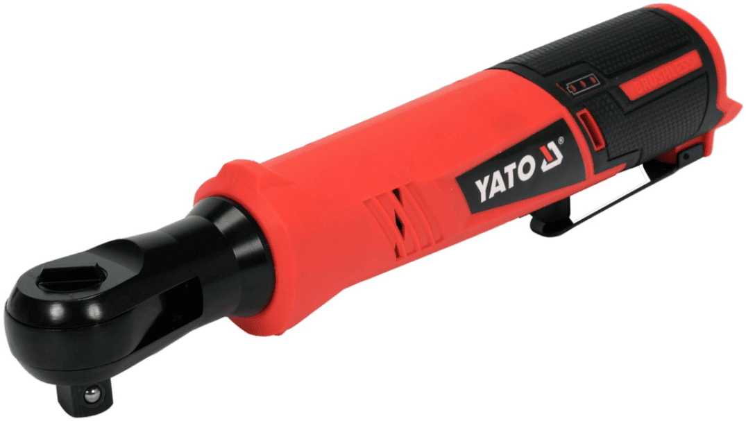 Бесщёточная аккум. ударная трещотка 12V, 1/2'', 80Nm, без АКБ, YATO (YT-829021)