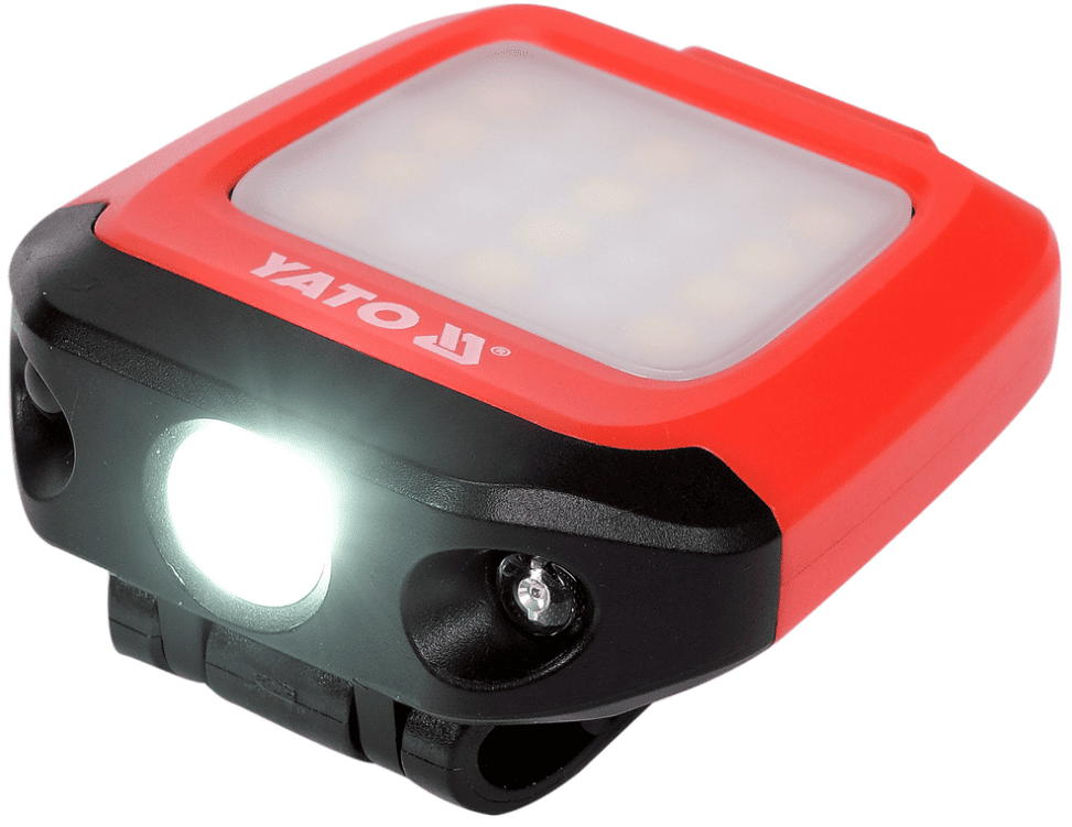 Налобный LED фонарь 2в1 с датчиком движения, 3.7V, 0.5Ah, 200 Lm, YАТО (YT-08598) - купить в каталоге Стант Креп.