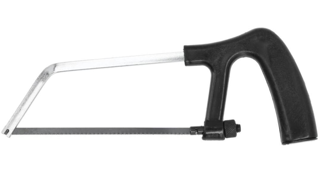 Ножовка по металлу 150мм с пластиковой ручкой