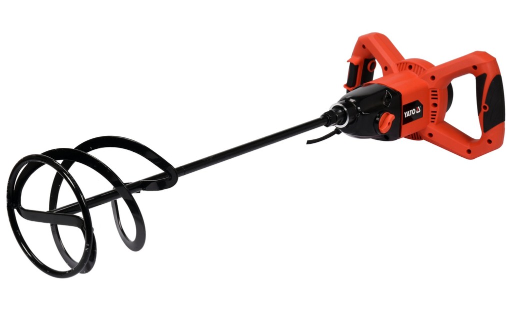 Миксер строительный с регулироской скорости 1600W YATO (YT-82607)