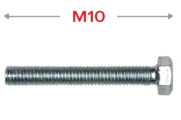 Болт шестигранный М10