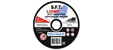 Круг абразивный отрезной SFT Light по металлу
