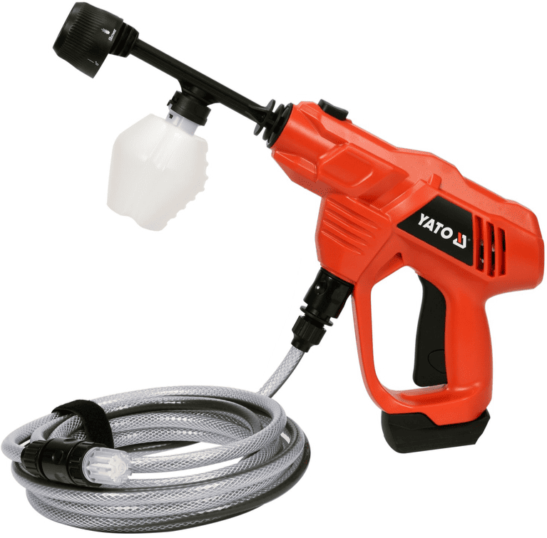 Аккумуляторная мойка высокого давления 18V, 23 bar, без АКБ, YATO (YT-85930)