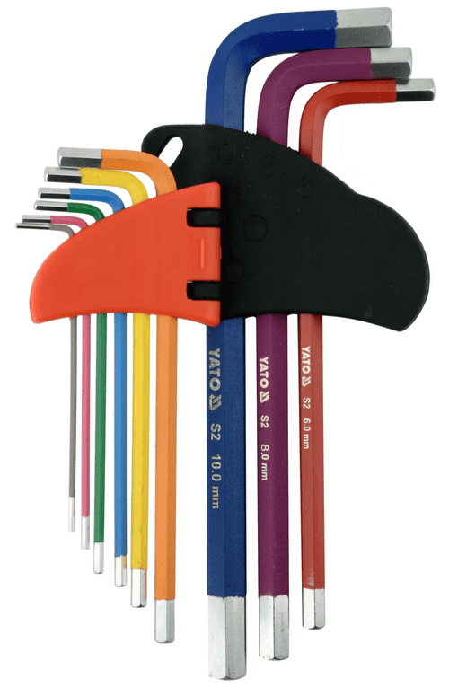 Набор шестигранников НЕХ 1,5-10,0мм YATO (YT-05631): цена в Минске - Стант Креп