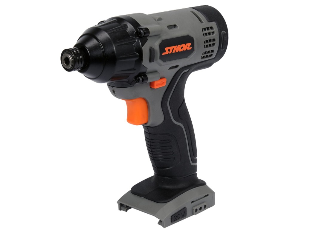 Аккум. ударный винтоверт-шуруповерт 20V, 1/4'', 150Nm, без АКБ Sthor (78113)