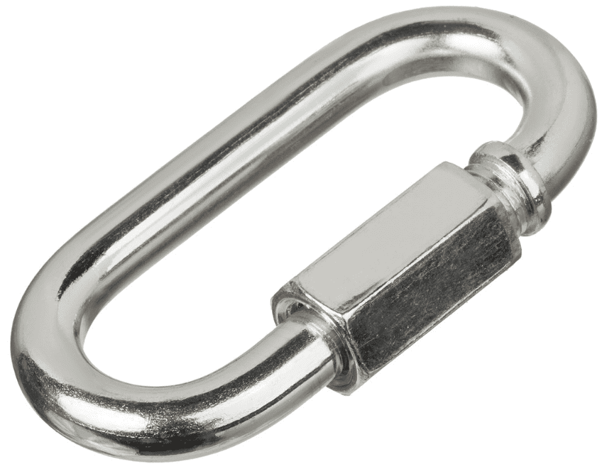 Карабин винтовой нерж. А2-70, DIN 5299