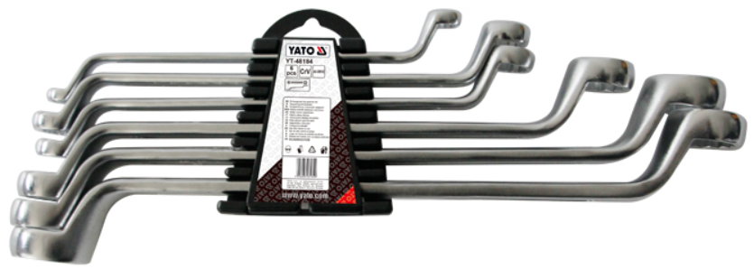 Набор накидных ключей 8-24мм, 6пр, YАТО (YT-48184)