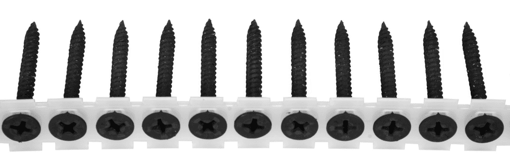 Саморез по ГК 3,5х25 в ленте, мелкий шаг, фосфат