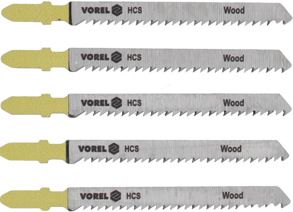 Полотна (пилки) для электролобзика ламинат 5шт Vorel: цена в Минске