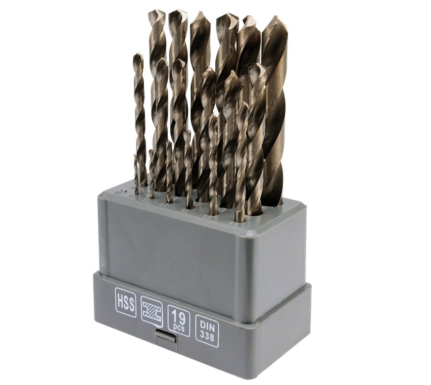 Набор сверл по металлу HSS 1,0-10,0мм / 19 пр Sthor (21999): цена в Минске