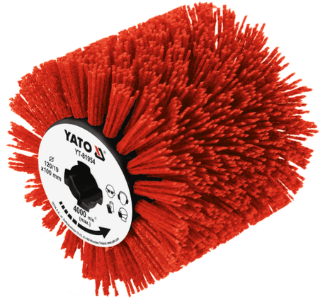 Шлифмашина-сатинатор 120мм, 1300W с регулировкой скорости YATO (YT-81953) - купить в каталоге Стант Креп.