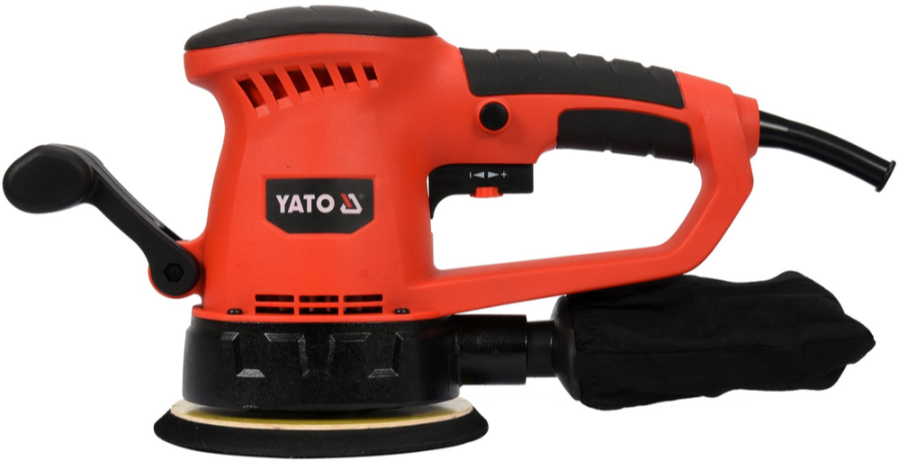 Эксцентриковая шлифовальная машинка 150мм, 450W YATO (YT-82207) - купить в каталоге Стант Креп.