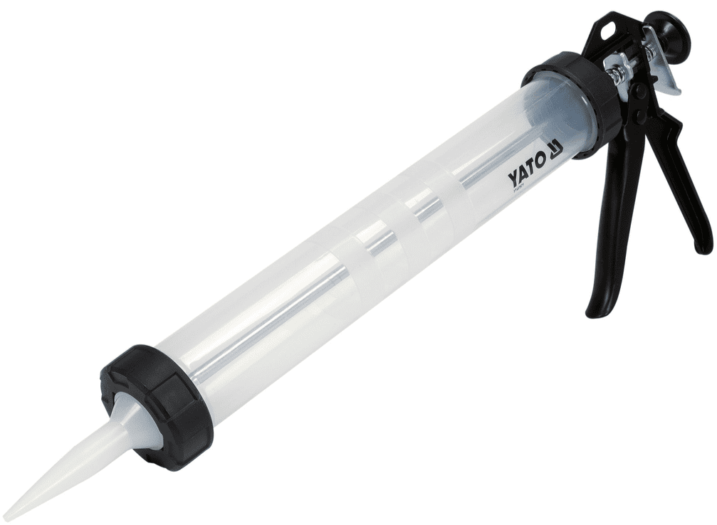 Пистолет для герметика закрытый (под колбасы) 600мл, YАТО (YT-67571): цена в Минске - Стант Креп.